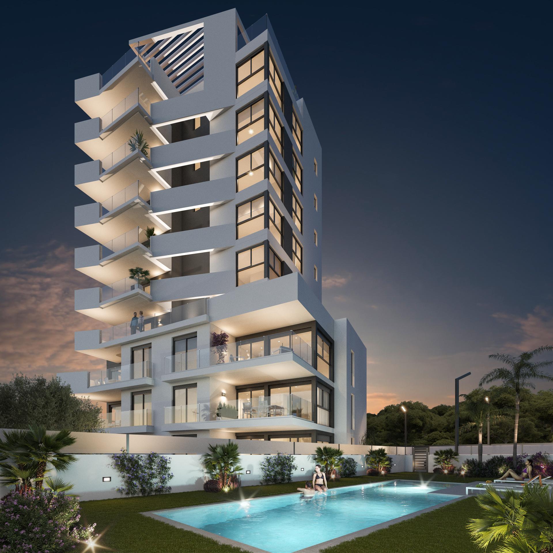 3 bedroom Apartment with garden in Guardamar del Segura in Medvilla Spanje