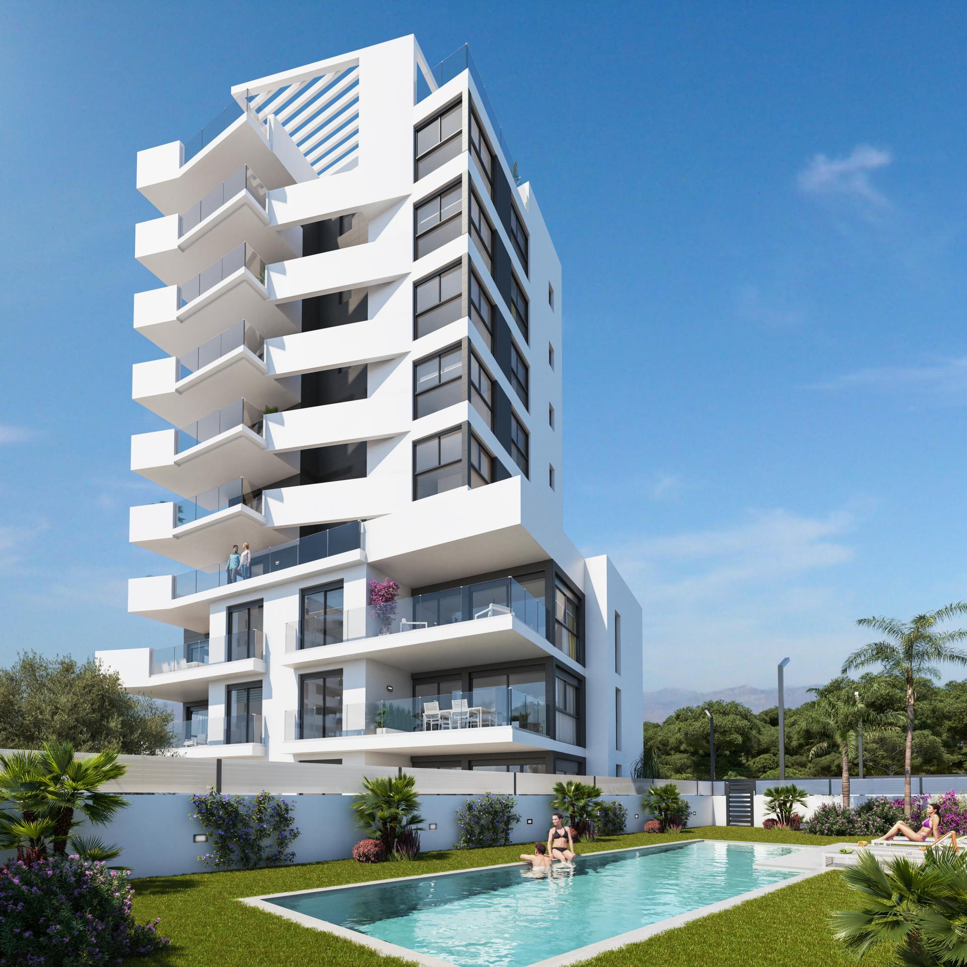 3 bedroom Apartment with garden in Guardamar del Segura in Medvilla Spanje