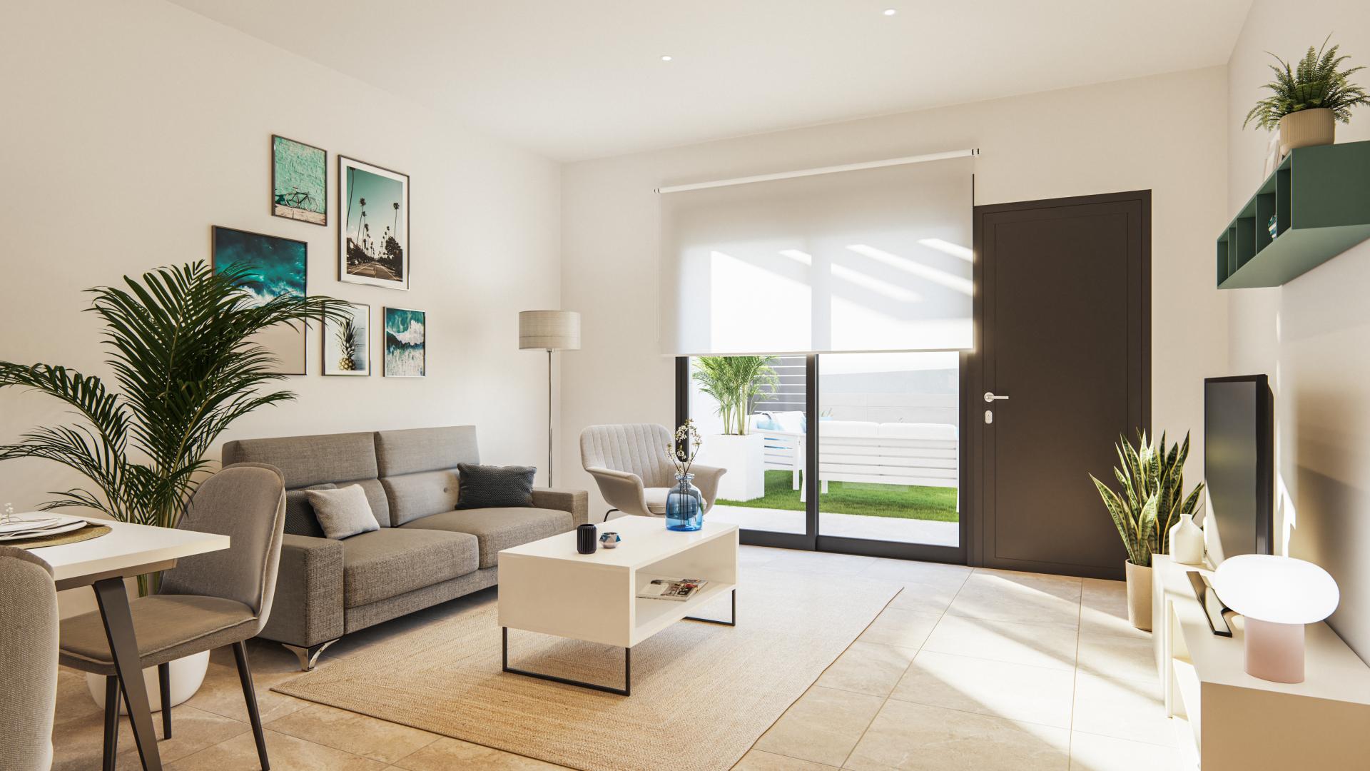 2 bedroom Apartments - solarium in Aguilas - New build in Medvilla Spanje