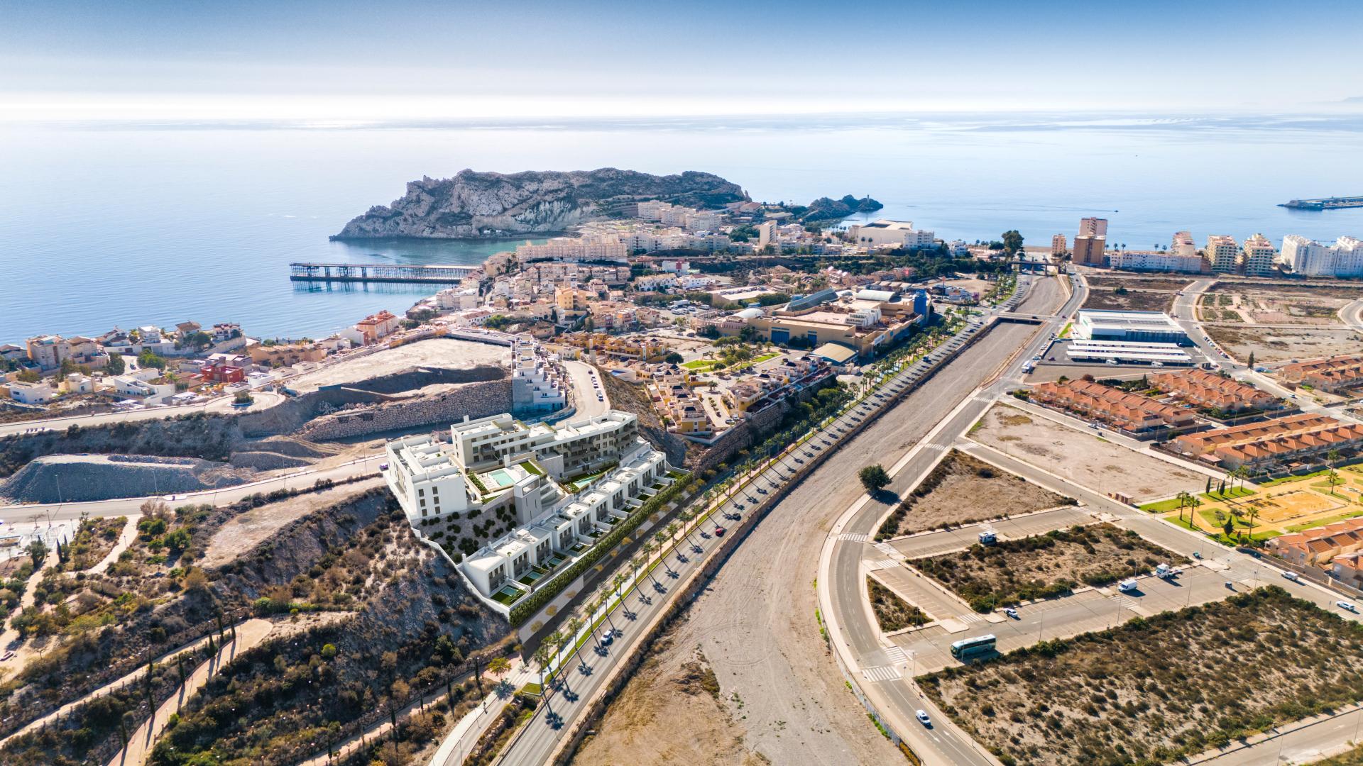 2 bedroom Apartments - solarium in Aguilas in Medvilla Spanje