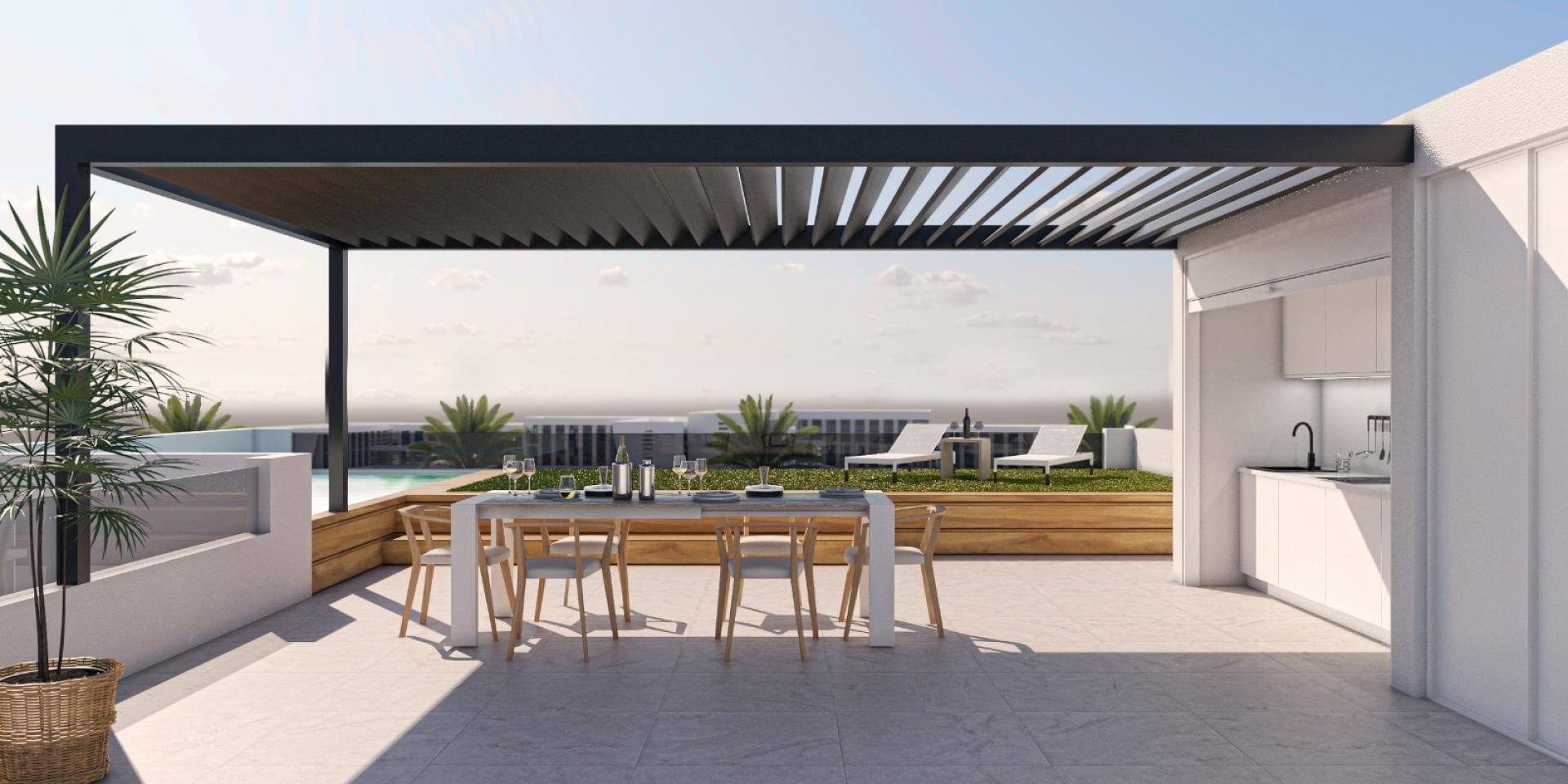 2 bedroom Apartment with garden in San Pedro Del Pinatar in Medvilla Spanje