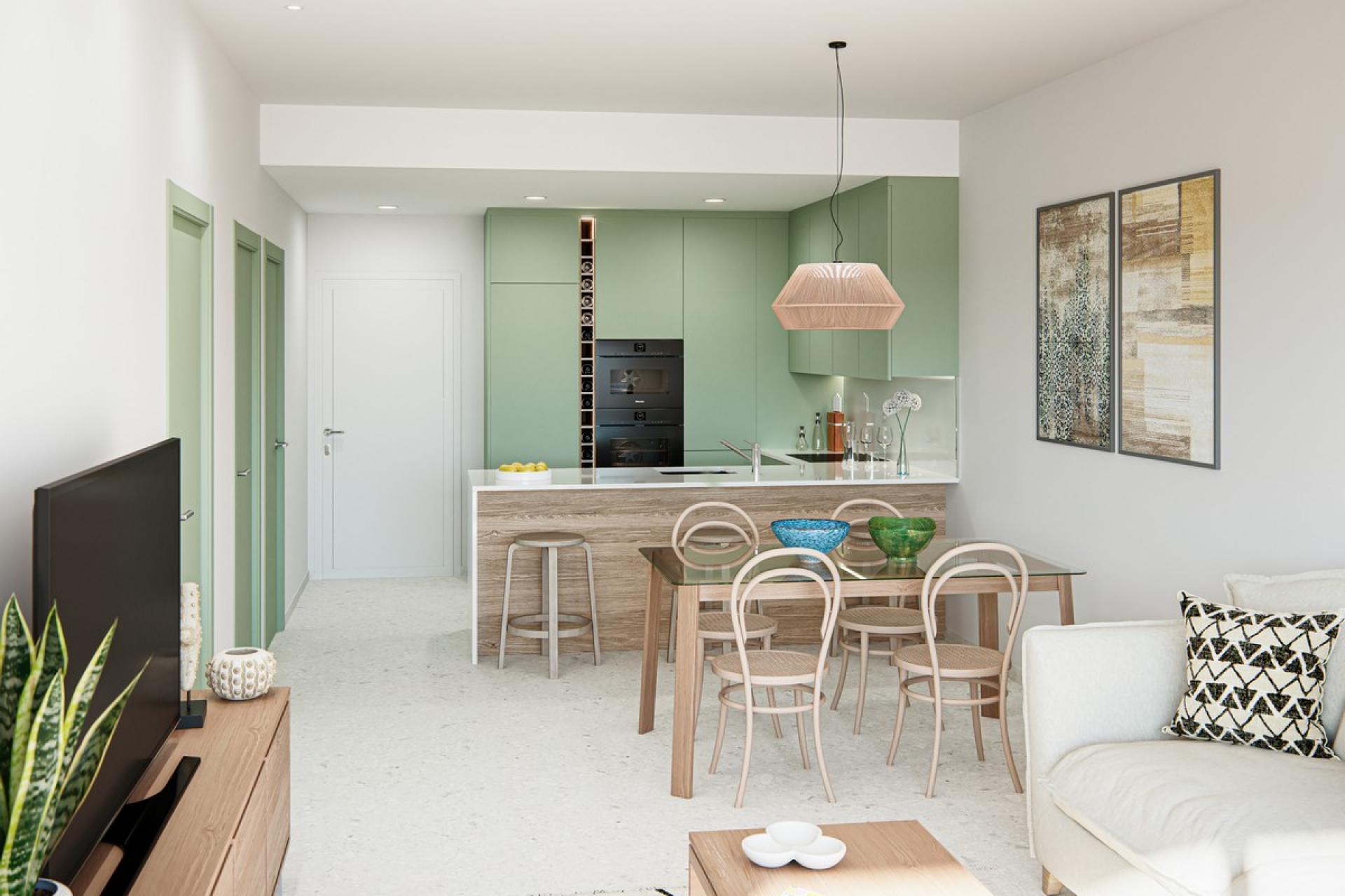 2 bedroom Apartment with terrace in Los Alcazares in Medvilla Spanje