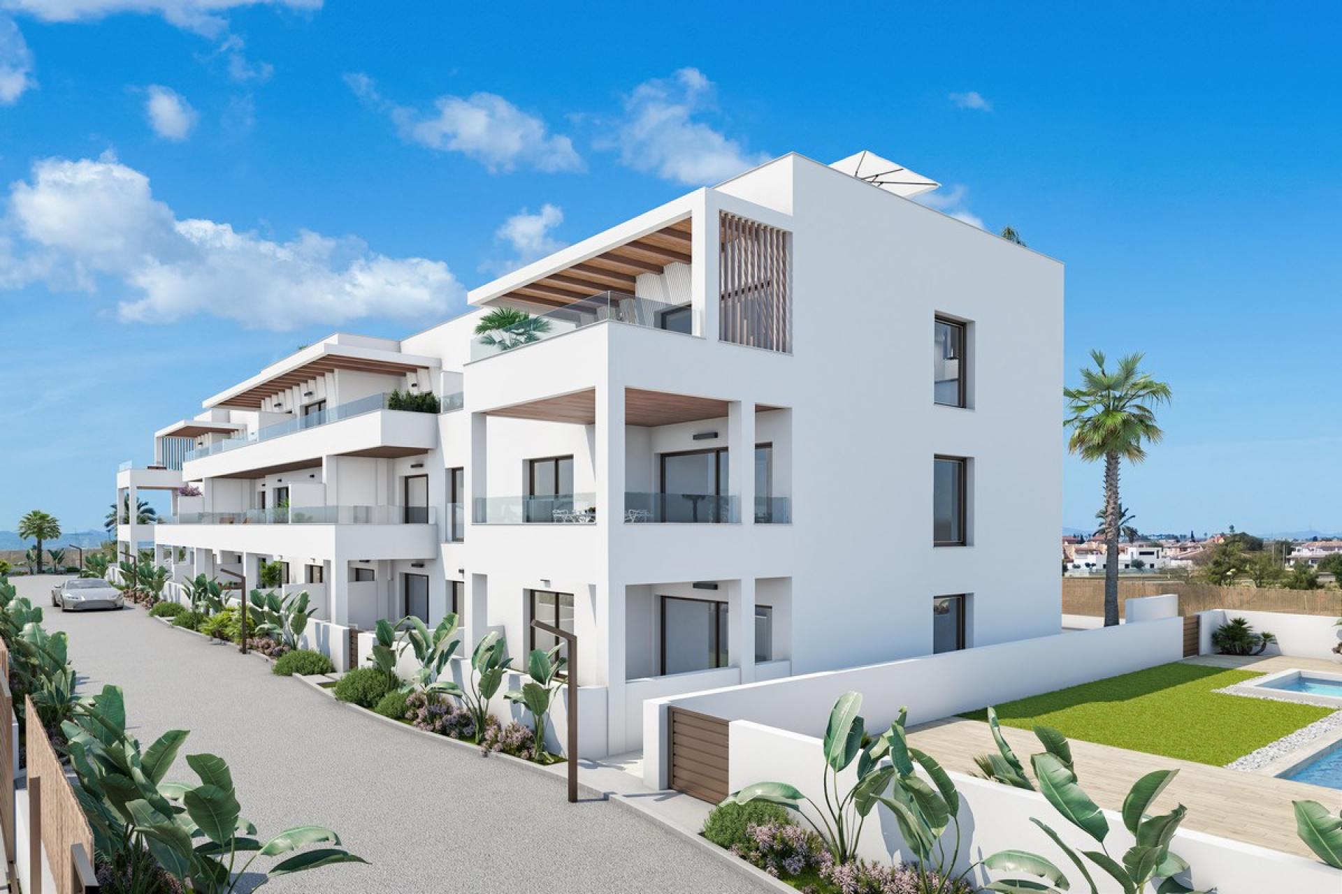 2 bedroom Apartment with terrace in Los Alcazares - New build in Medvilla Spanje