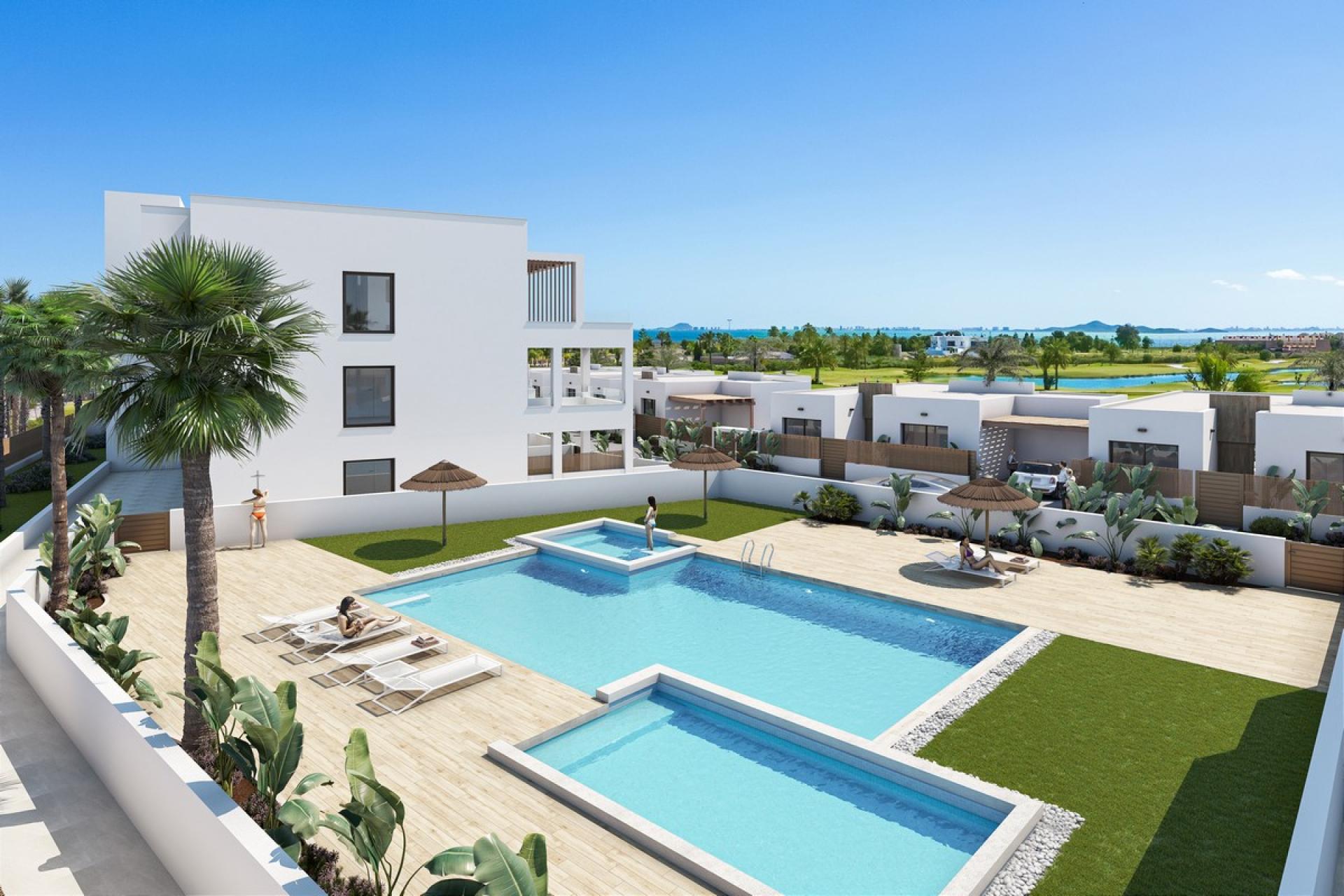 2 bedroom Apartment with terrace in Los Alcazares in Medvilla Spanje