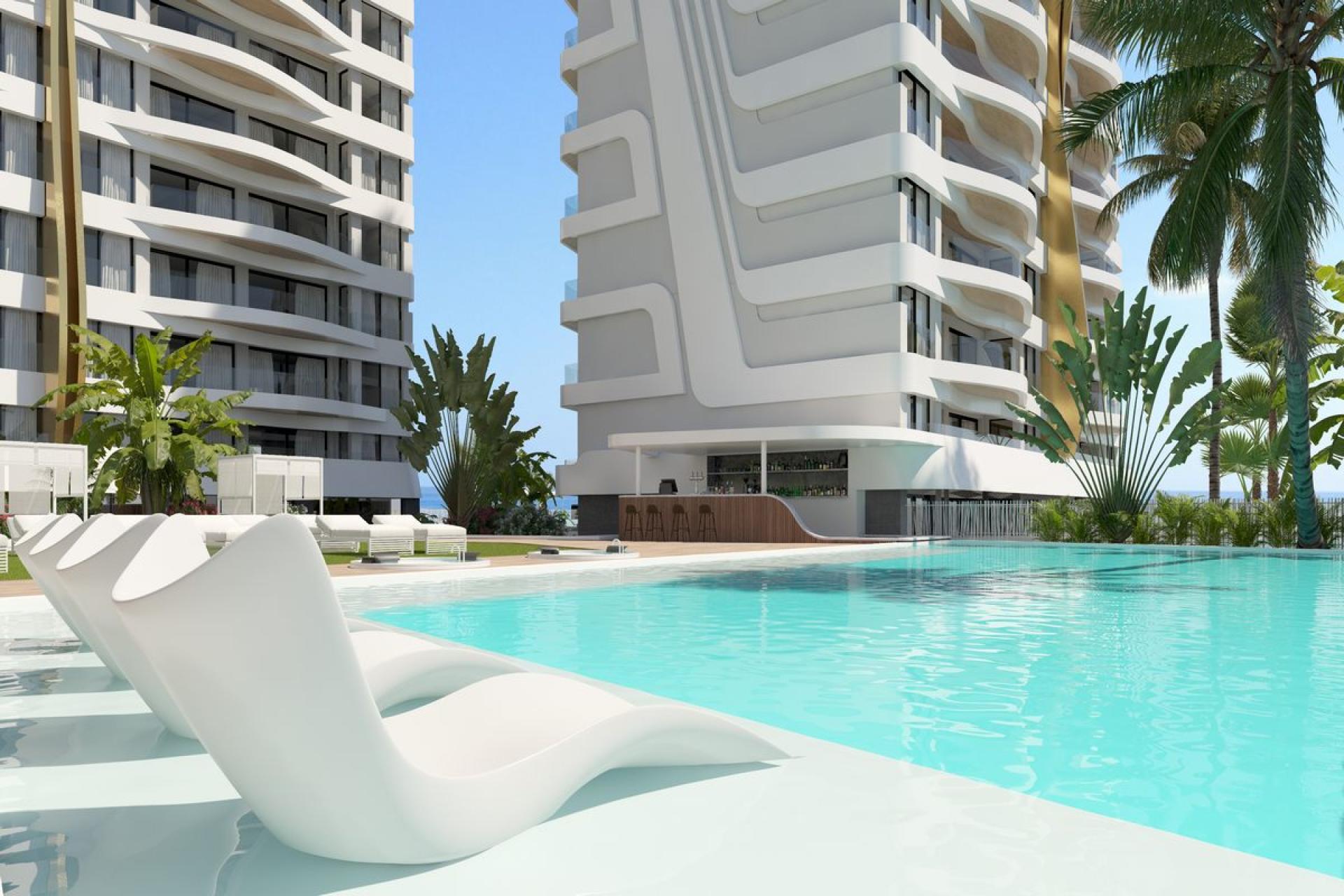 3 bedroom Apartments - solarium in La Manga Del Mar Menor - New build in Medvilla Spanje