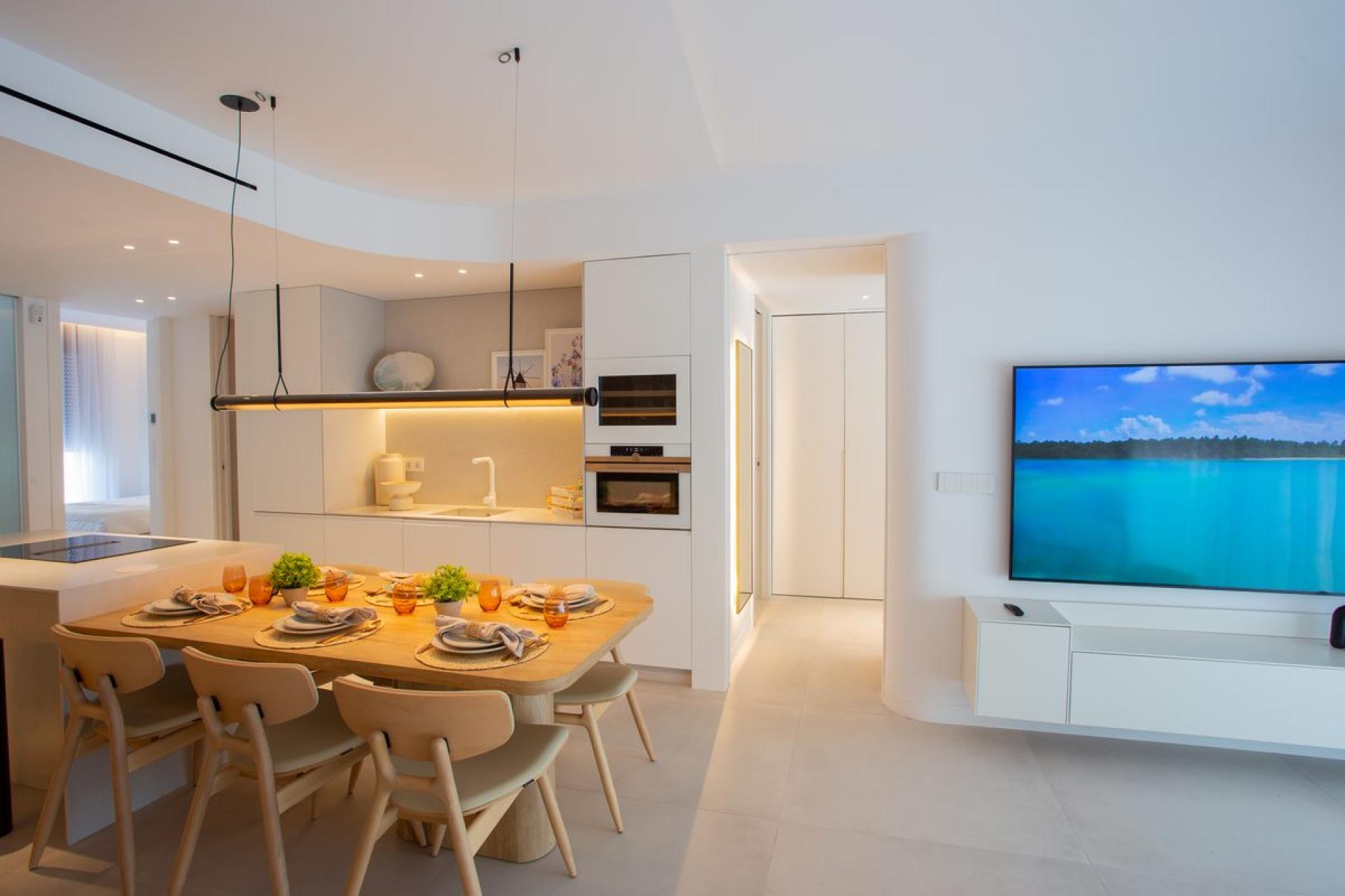 3 bedroom Apartments - solarium in La Manga Del Mar Menor - New build in Medvilla Spanje