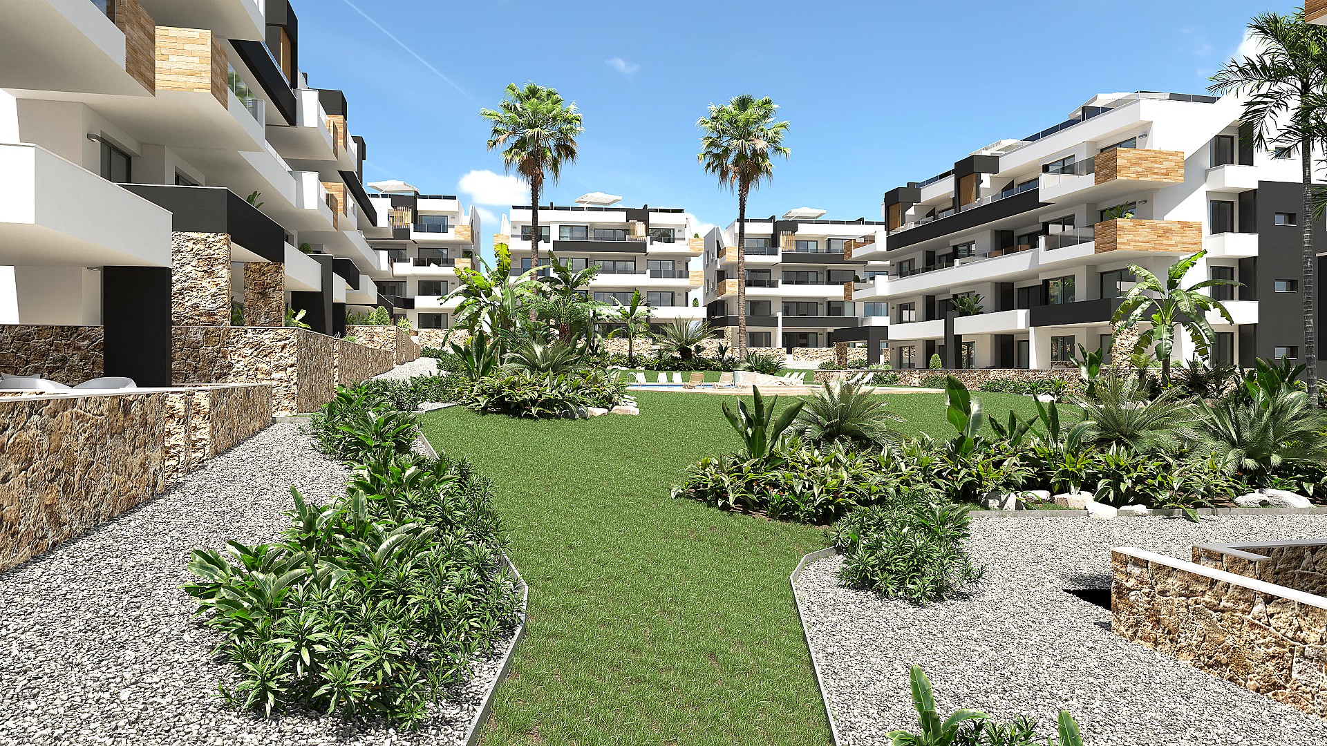 2 bedroom Apartment with garden in Los Dolses - New build in Medvilla Spanje