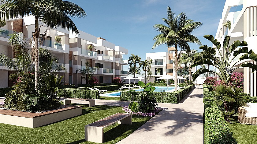 2 bedroom Apartment with terrace in San Pedro Del Pinatar in Medvilla Spanje