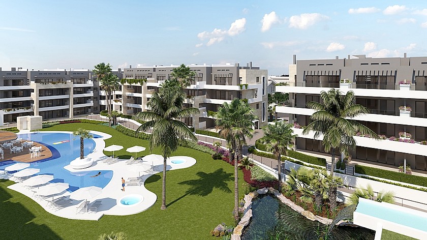 3 bedroom Apartment with garden in Playa Flamenca - Orihuela Costa