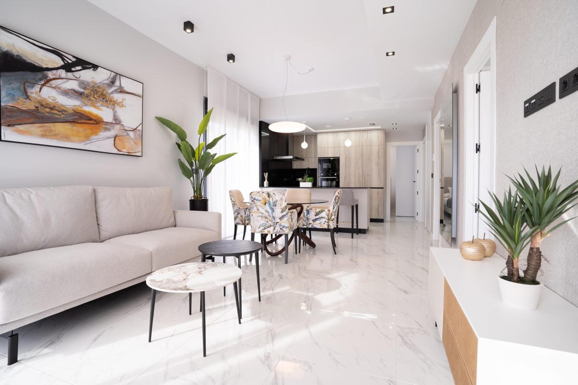 2 bedroom Apartments - solarium in Punta Prima - Orihuela Costa in Medvilla Spanje
