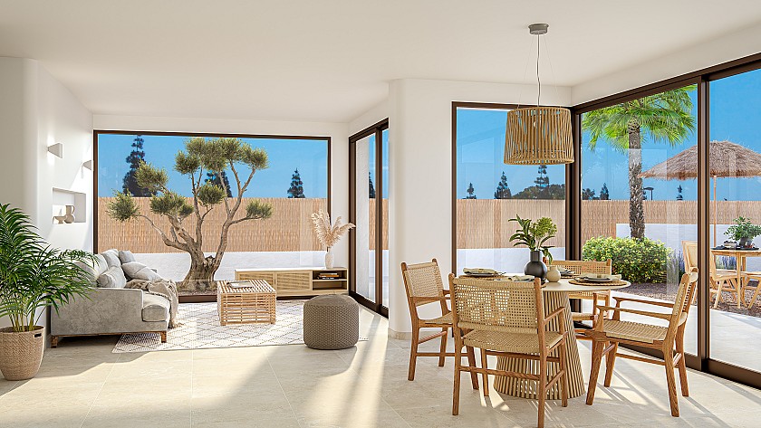 3 bedroom Apartment with garden in Los Alcazares in Medvilla Spanje