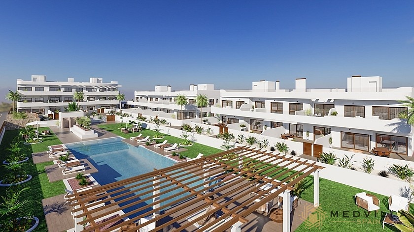 2 bedroom Apartments - solarium in Los Alcazares