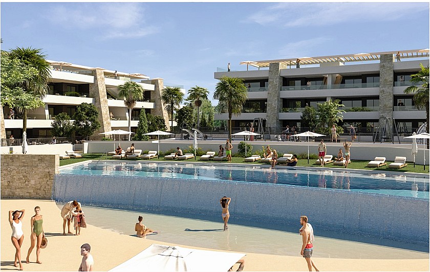 2 bedroom Apartments - solarium in Font de Llop golf in Medvilla Spanje