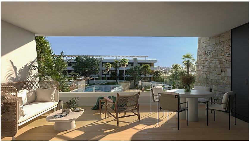 3 bedroom Apartments - solarium in Font de Llop golf in Medvilla Spanje