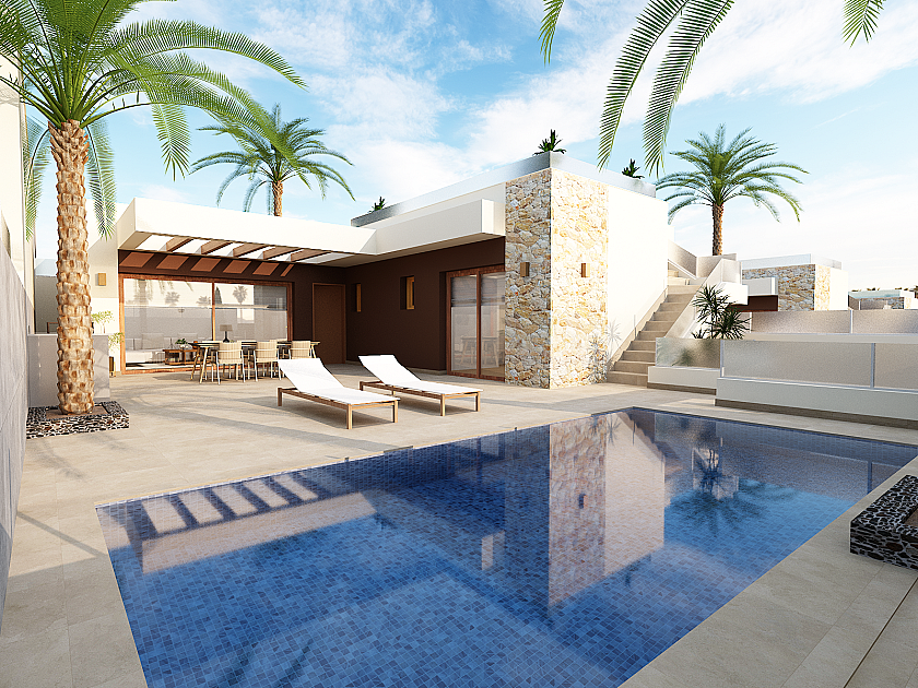 3 bedroom Villa with basement in Ciudad Quesada in Medvilla Spanje