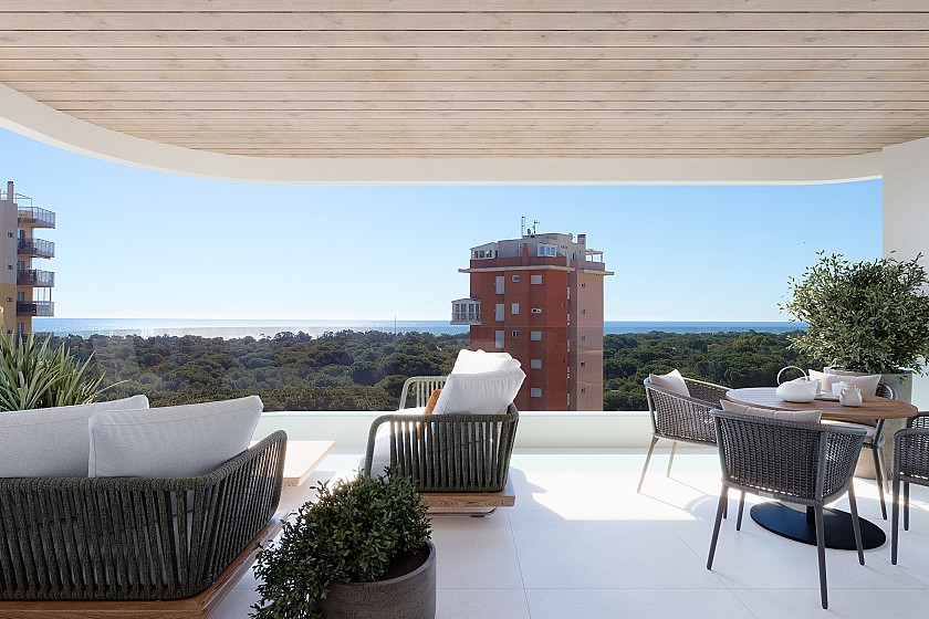 2 bedroom Apartment with garden in Guardamar del Segura in Medvilla Spanje