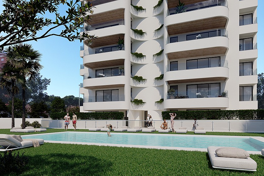 2 bedroom Apartment with terrace in Guardamar del Segura in Medvilla Spanje
