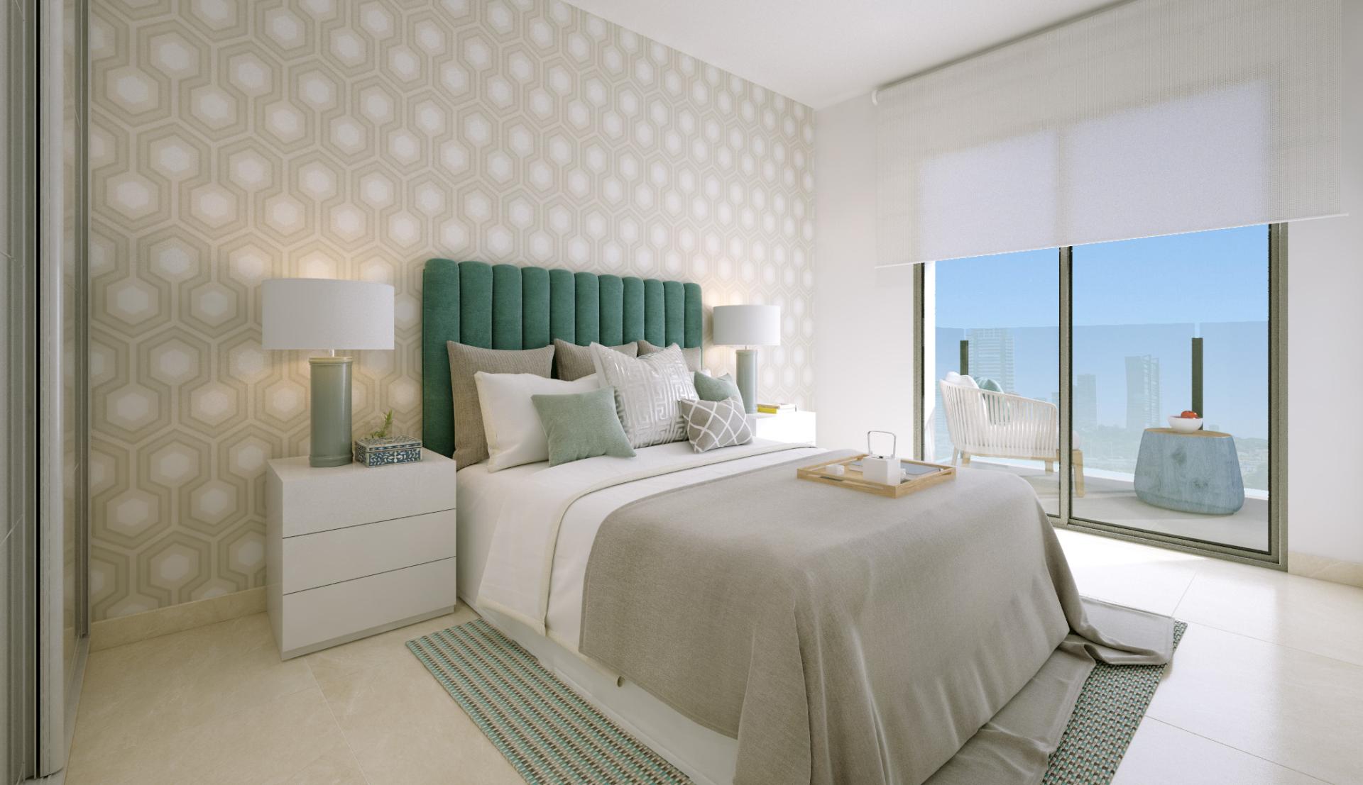 2 bedroom Apartment with terrace in Torrevieja in Medvilla Spanje