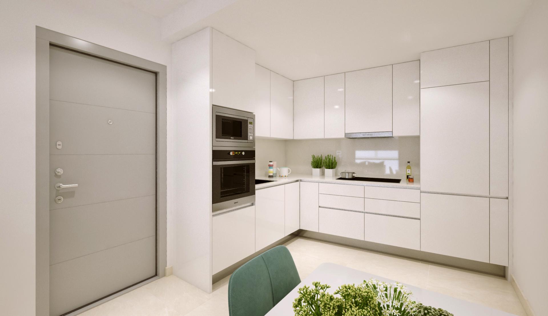 2 bedroom Apartment with terrace in Torrevieja in Medvilla Spanje