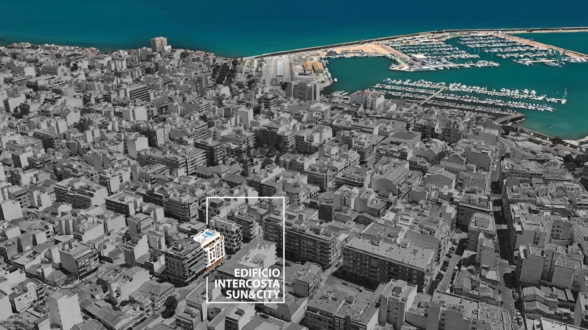2 bedroom Apartment with terrace in Torrevieja in Medvilla Spanje