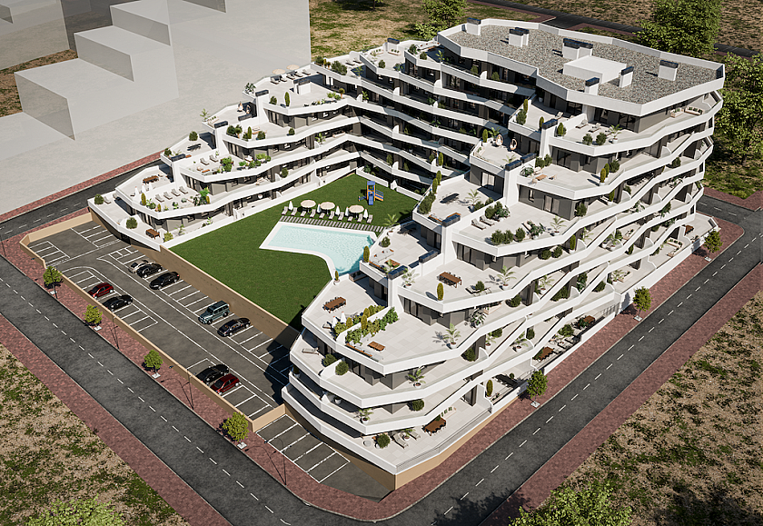 2 bedroom Apartment with terrace in San Miguel de Salinas in Medvilla Spanje