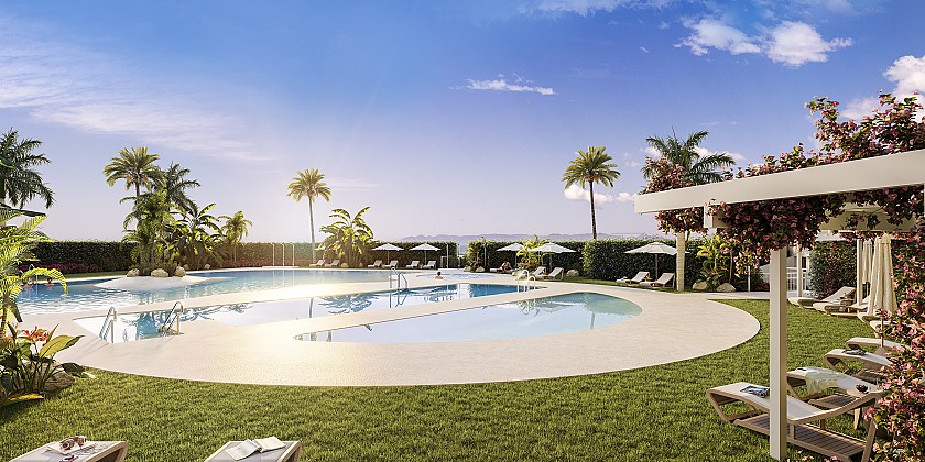 2 bedroom Apartment with terrace in Villajoyosa in Medvilla Spanje