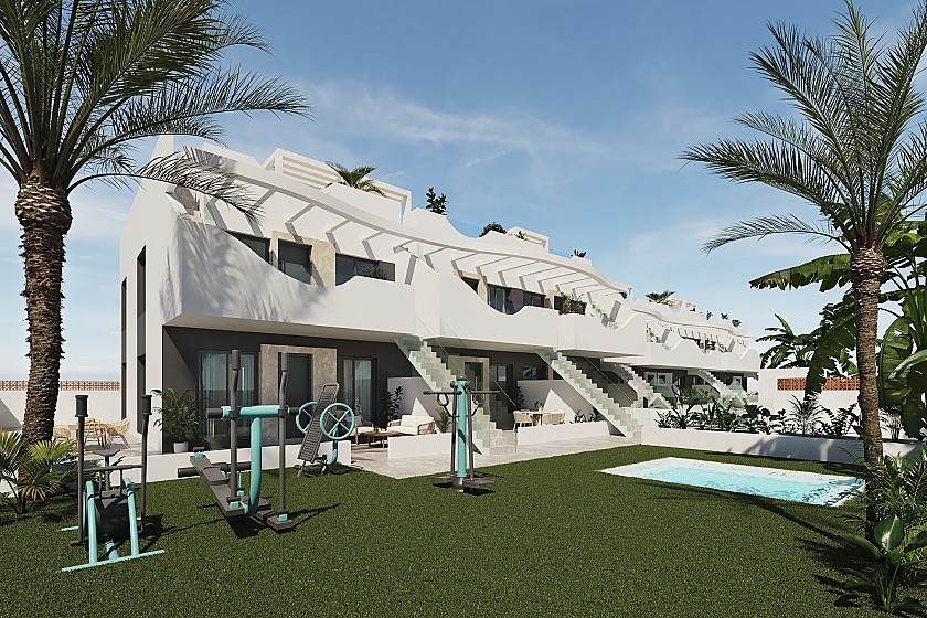 3 bedroom Apartment with garden in Pilar de la Horadada in Medvilla Spanje