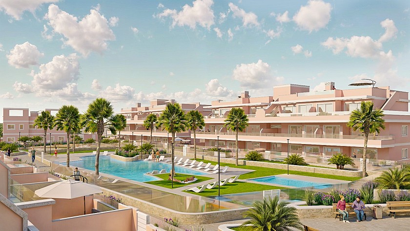 3 bedroom Apartment with garden in Pilar de la Horadada in Medvilla Spanje