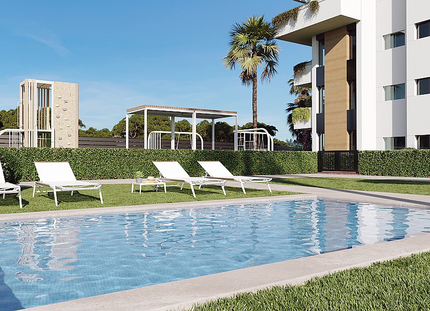 2 bedroom Apartments - solarium in Santa Rosalía Resort in Medvilla Spanje
