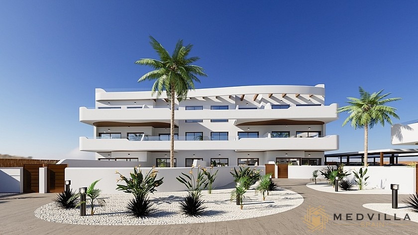 2 bedroom Apartment with garden in Los Alcazares in Medvilla Spanje