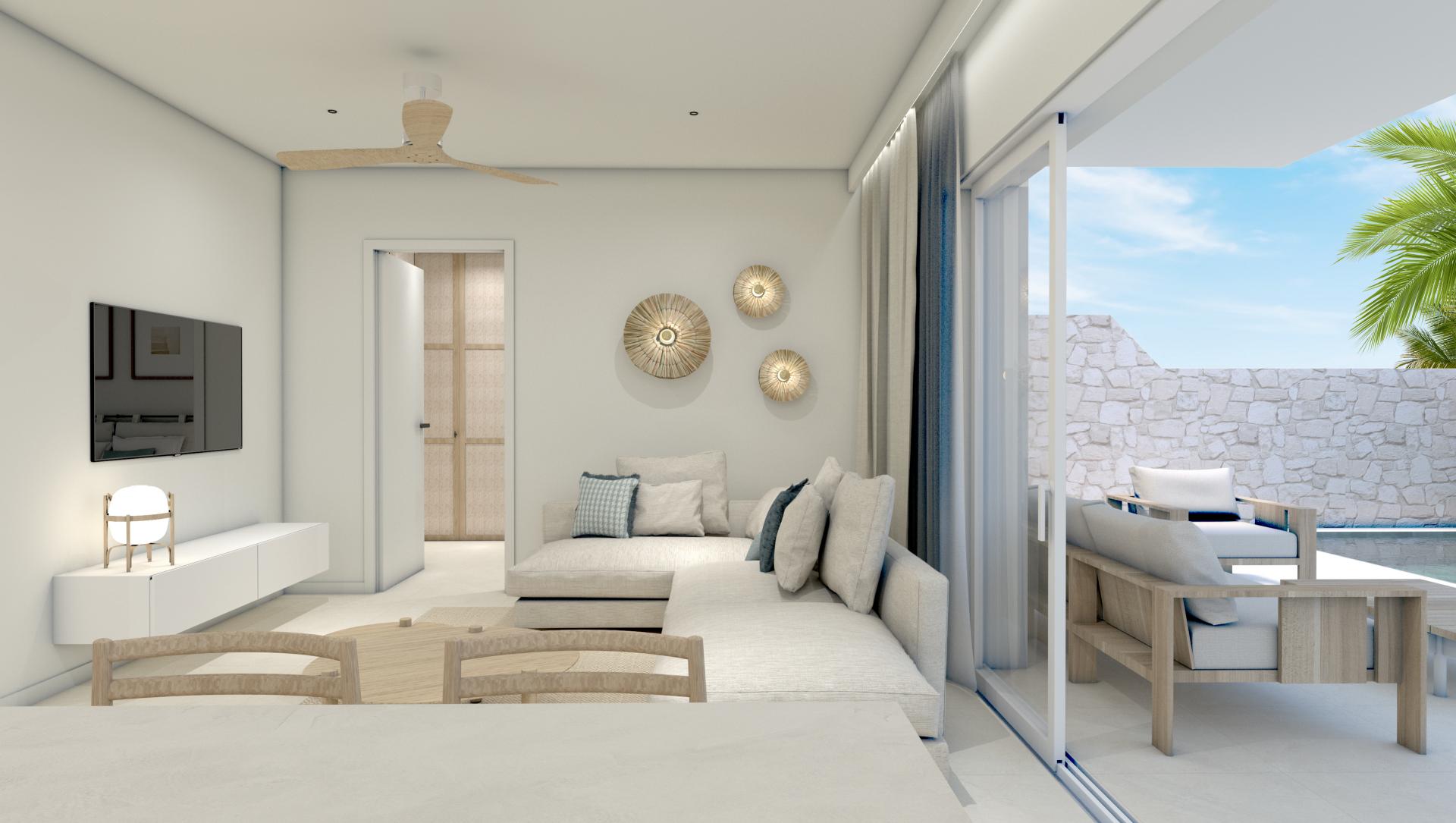 2 bedroom Apartment with garden in Torre de la Horadada in Medvilla Spanje
