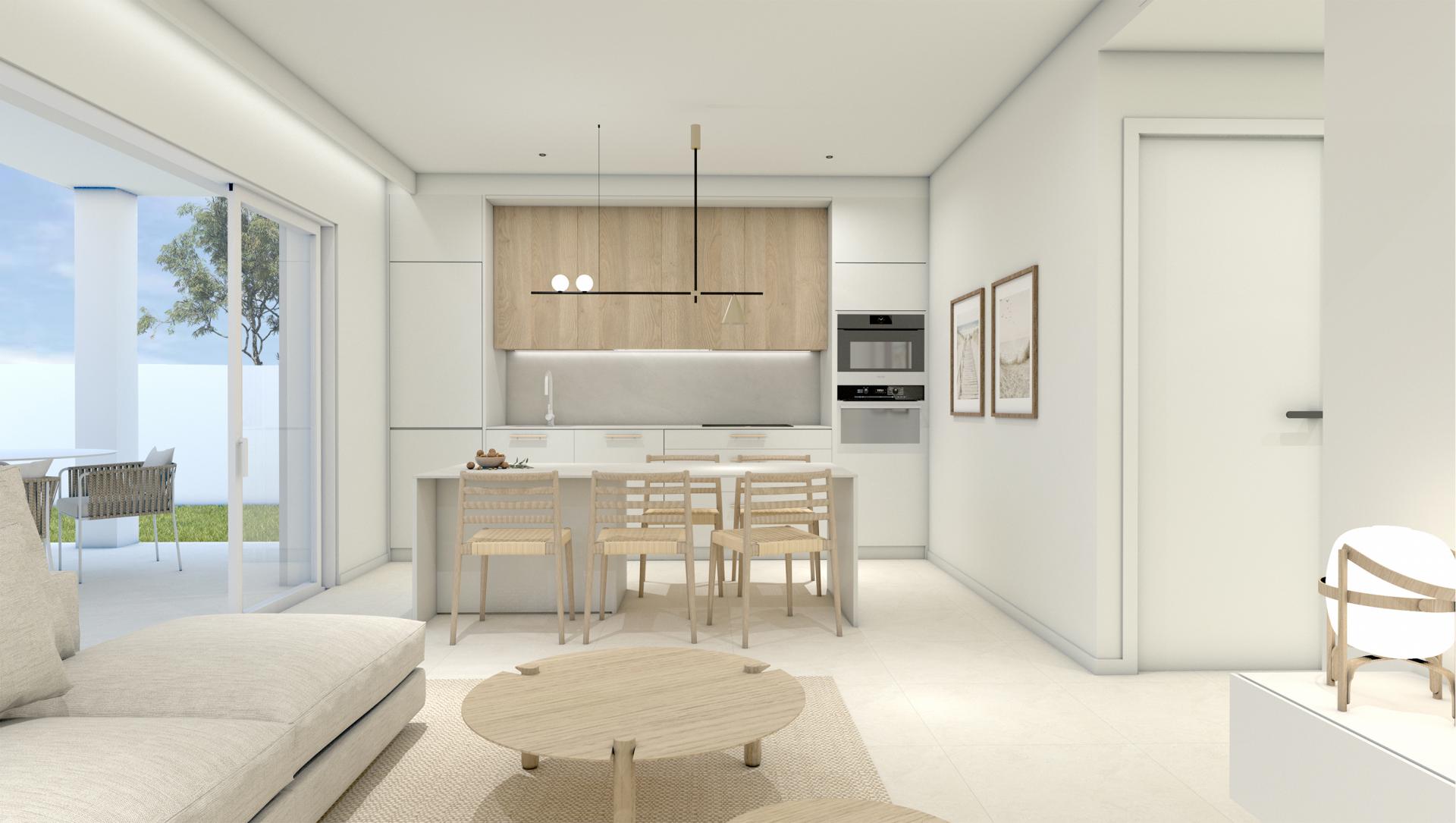 2 bedroom Apartment with garden in Torre de la Horadada in Medvilla Spanje