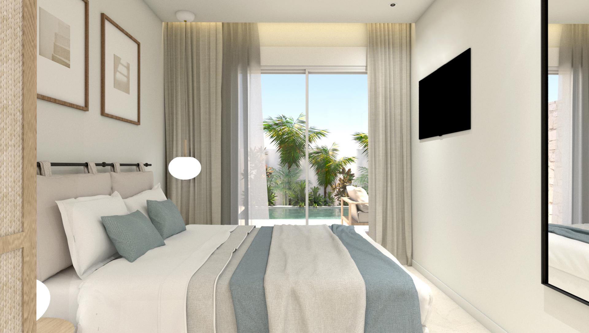 2 bedroom Apartment with garden in Torre de la Horadada in Medvilla Spanje