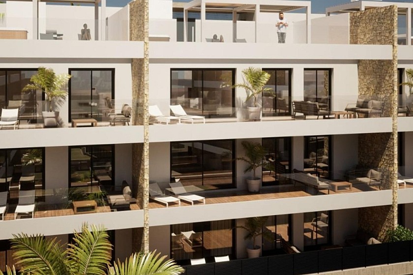 2 bedroom Apartment with terrace in Finestrat in Medvilla Spanje