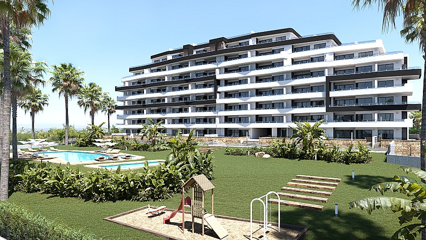 2 bedroom Apartment with garden in San Miguel de Salinas in Medvilla Spanje