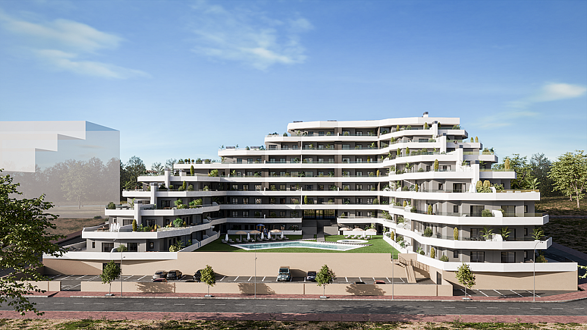 3 bedroom Apartment with terrace in San Miguel de Salinas in Medvilla Spanje