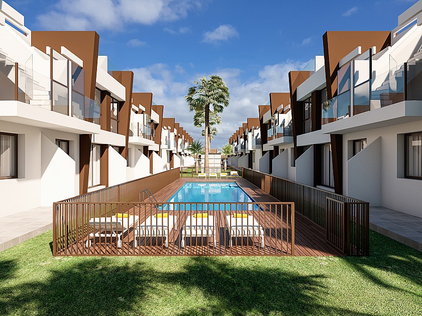 3 bedroom Duplex in San Pedro Del Pinatar in Medvilla Spanje
