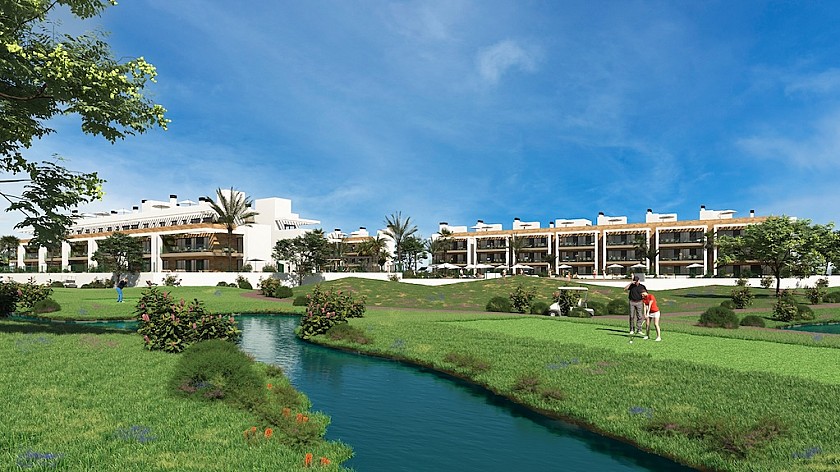 2 bedroom Apartments - solarium in Los Alcazares in Medvilla Spanje