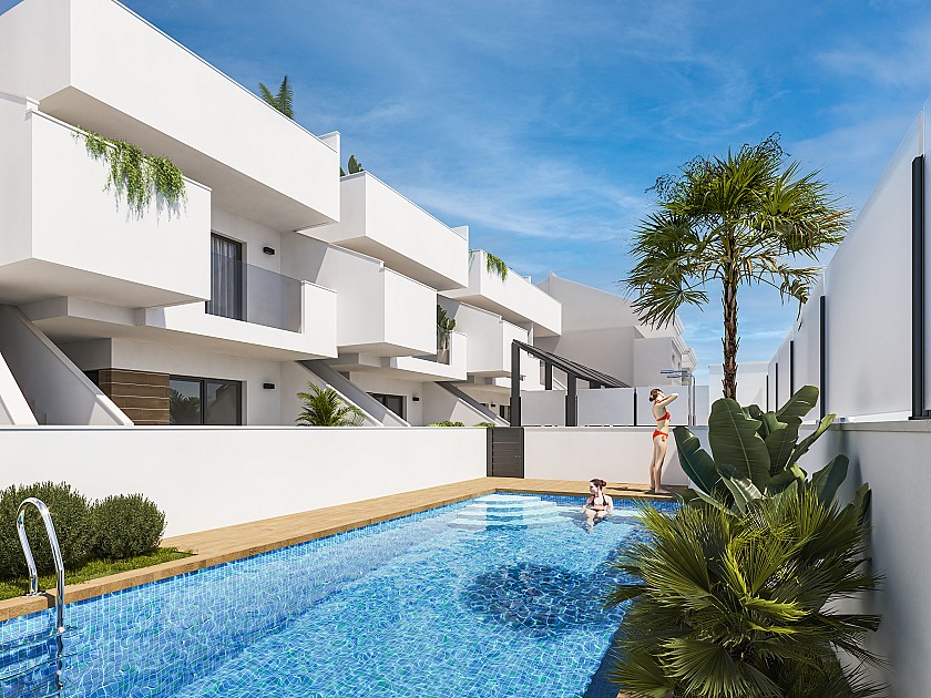 1 bedroom Apartment with garden in San Pedro Del Pinatar in Medvilla Spanje