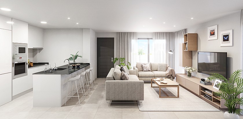 3 bedroom Apartment with garden in San Pedro Del Pinatar in Medvilla Spanje