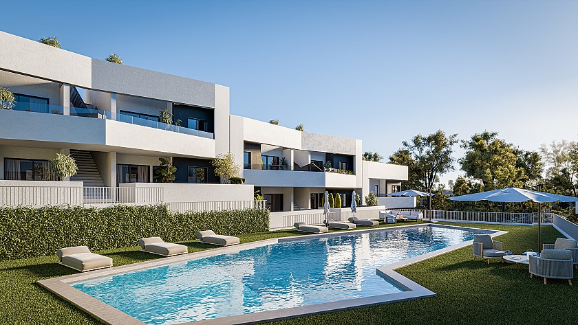 2 bedroom Apartment with garden in San Miguel de Salinas in Medvilla Spanje