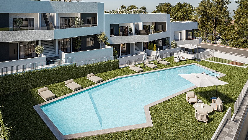 3 bedroom Apartments - solarium in San Miguel de Salinas in Medvilla Spanje