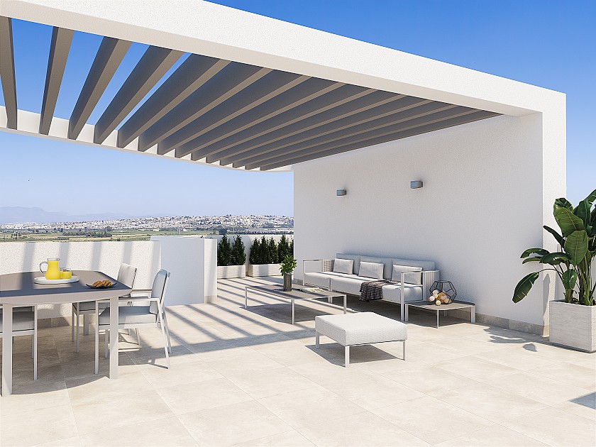 2 bedroom Apartments - solarium in Guardamar del Segura in Medvilla Spanje