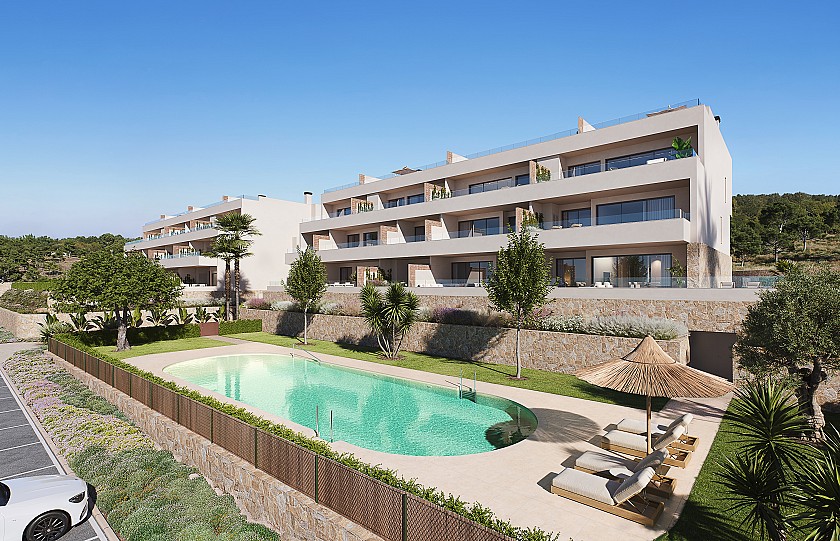 3 bedroom Apartment with terrace in Las Colinas Golf in Medvilla Spanje