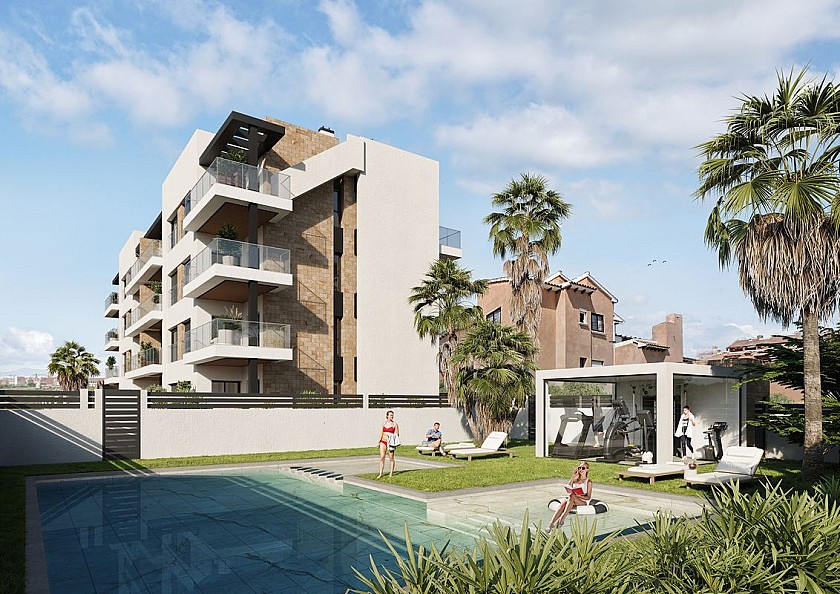 2 bedroom Apartment with garden in Torrevieja in Medvilla Spanje