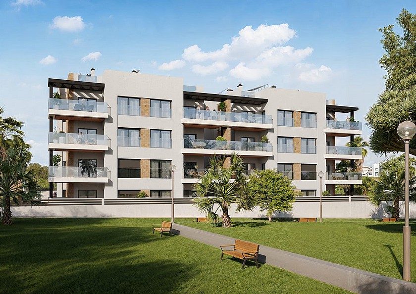 2 bedroom Apartment with terrace in Torrevieja in Medvilla Spanje