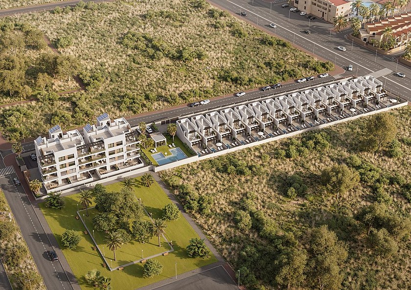 2 bedroom Apartments - solarium in Torrevieja in Medvilla Spanje