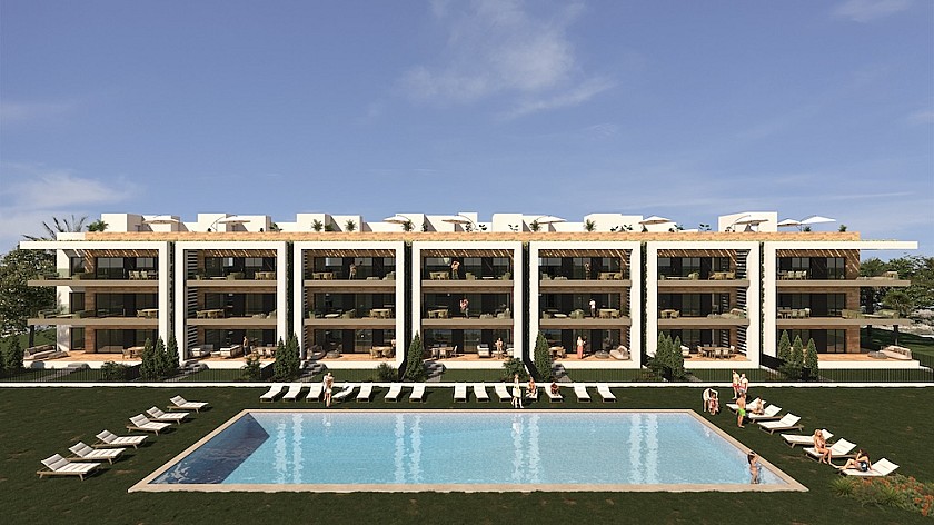 2 bedroom Apartment with terrace in Los Alcazares in Medvilla Spanje