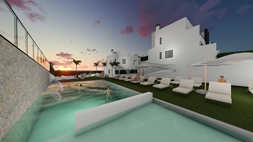 2 bedroom Terraced villa in Cox