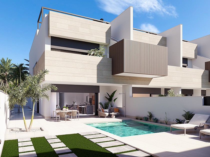 2 bedroom Apartment with garden in Pilar de la Horadada in Medvilla Spanje